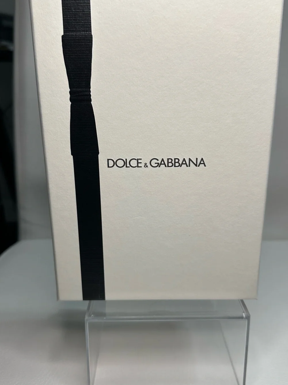 Dolce & Gabbana Men’s Set with Amber Liquid and Silver Accents